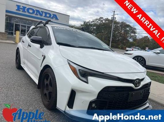 TOYOTA GR COROLLA 2024 JTNABAAE8RA010485 image